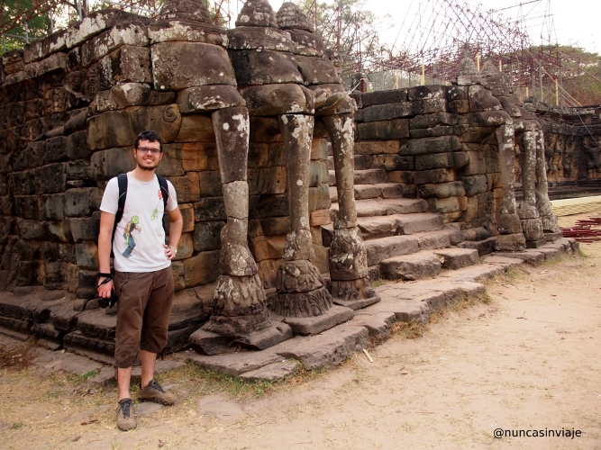 Terraza de los Elefantes en Angkor