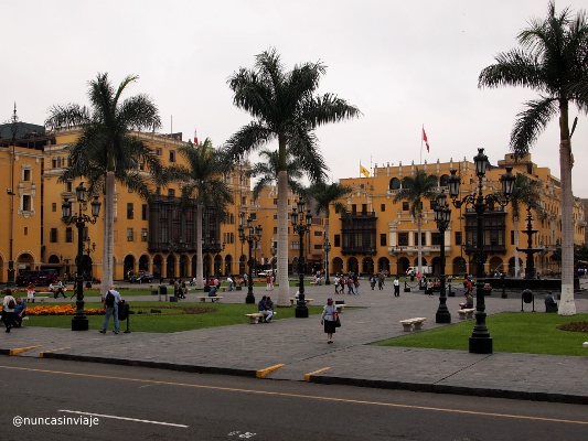 Plaza de Armas de Lima en Perú