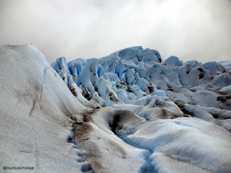 Paisaje en el glaciar Perito Moreno