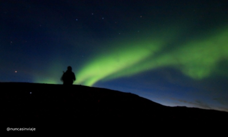 Aurora boreal en Suecia
