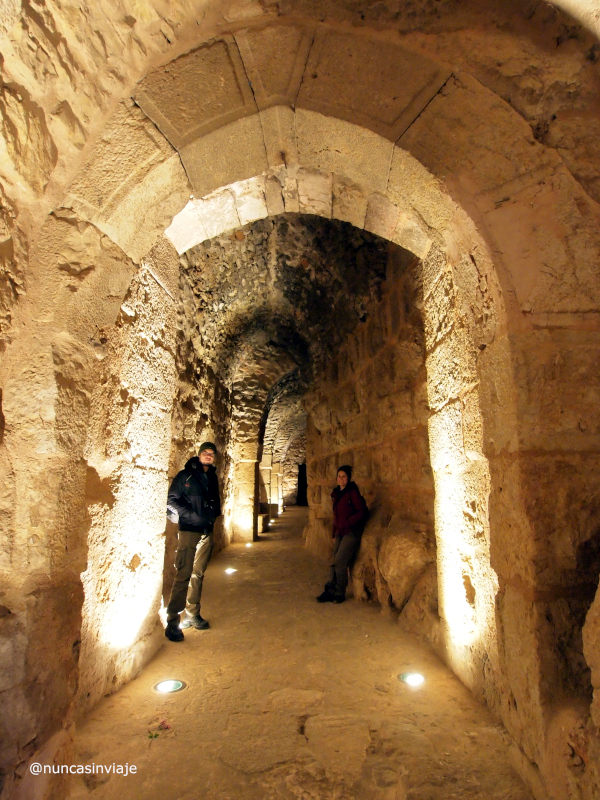 Interior del castillo