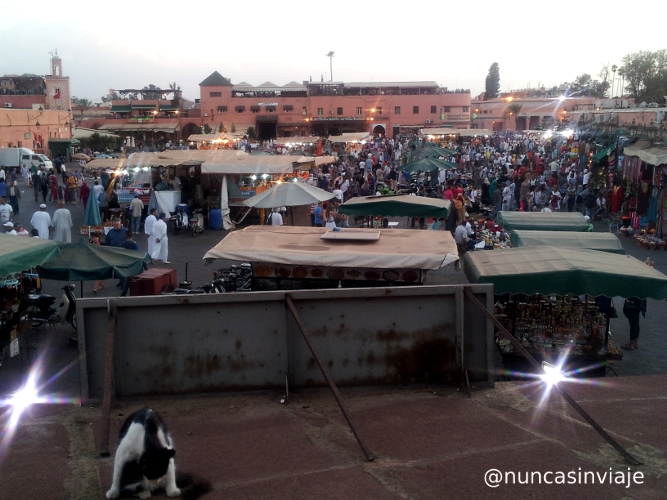 Plaza Yemaa el Fna Marrakech Marruecos