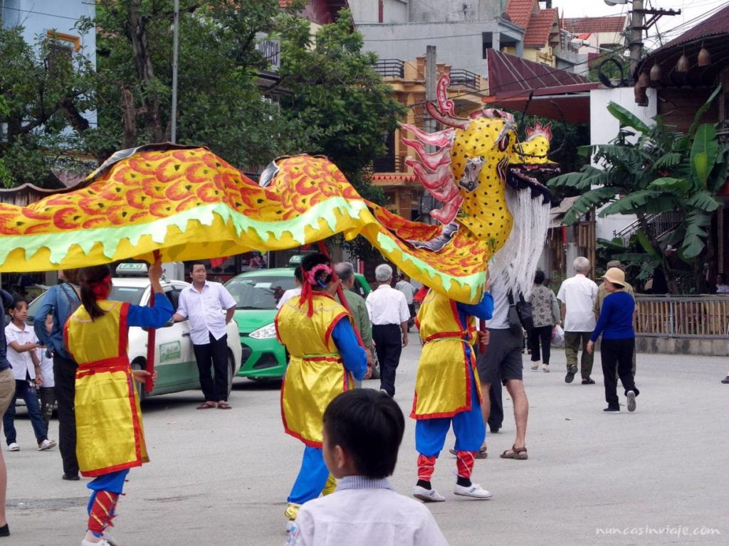 Celebración tradicional en Vietnam