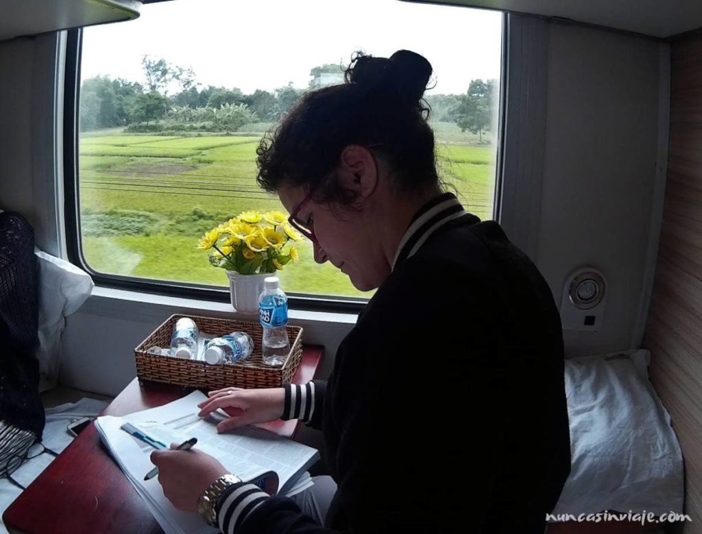 Viaje en tren por Vietnam de Hanói a Hue
