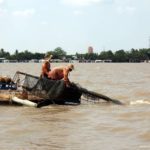 Pescadores en el Delta del Mekong