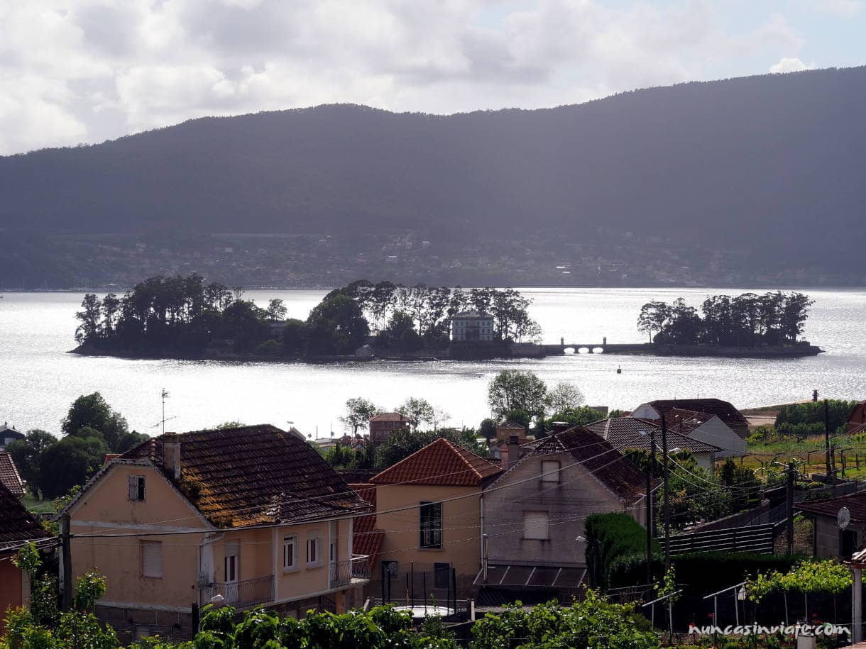 Isla de San Simón desde Cesantes