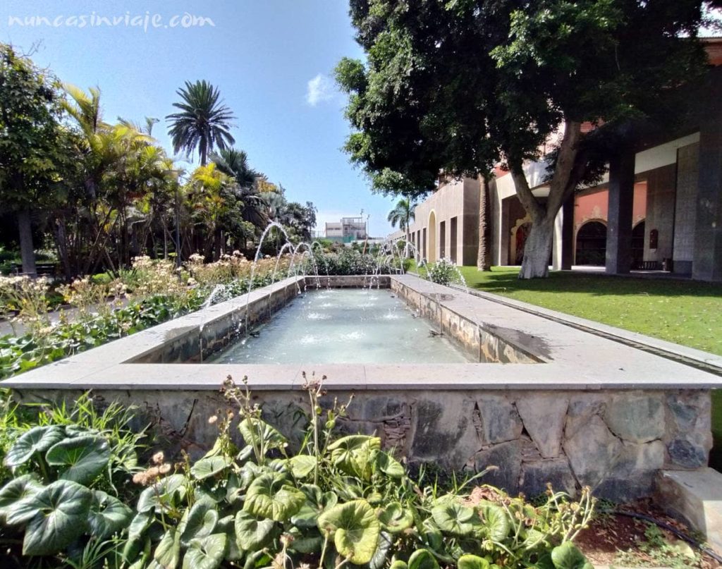 Jardín del hotel Santa Catalina
