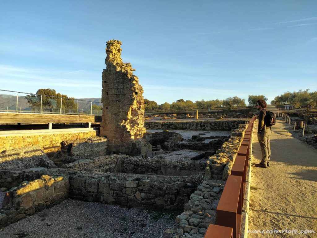 Termas de la ciudad romana de Cáparra Cáceres