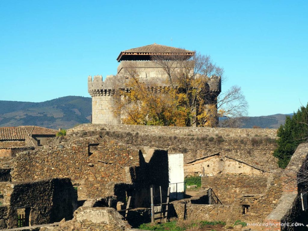 Castillo de Granadilla desde la muralla