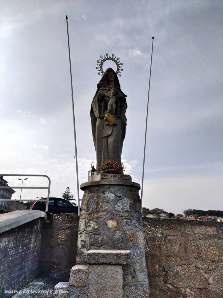 Virgen del Carmen en Illa de Arousa