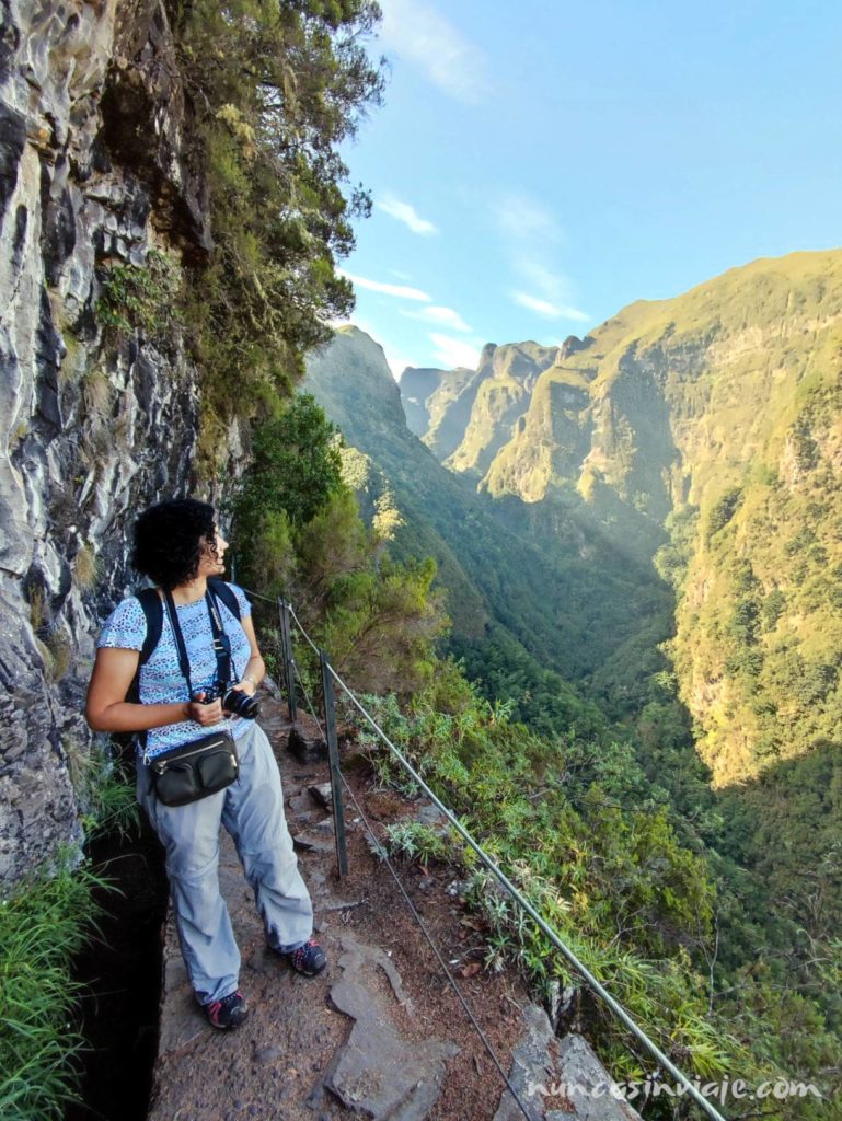 Paisaje de las rutas de senderismo de Madeira