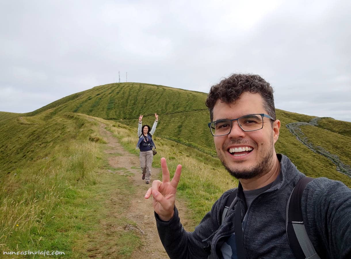 Sendero de la caldera de Faial