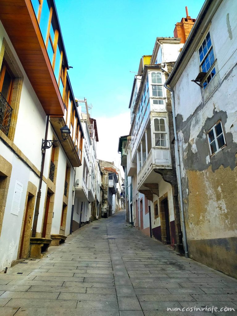 Cuesta en el centro histórico de Betanzos