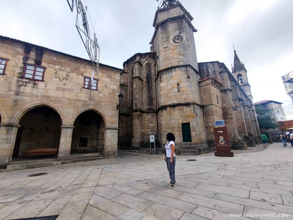 Contrafuerte de la iglesia de Santiago