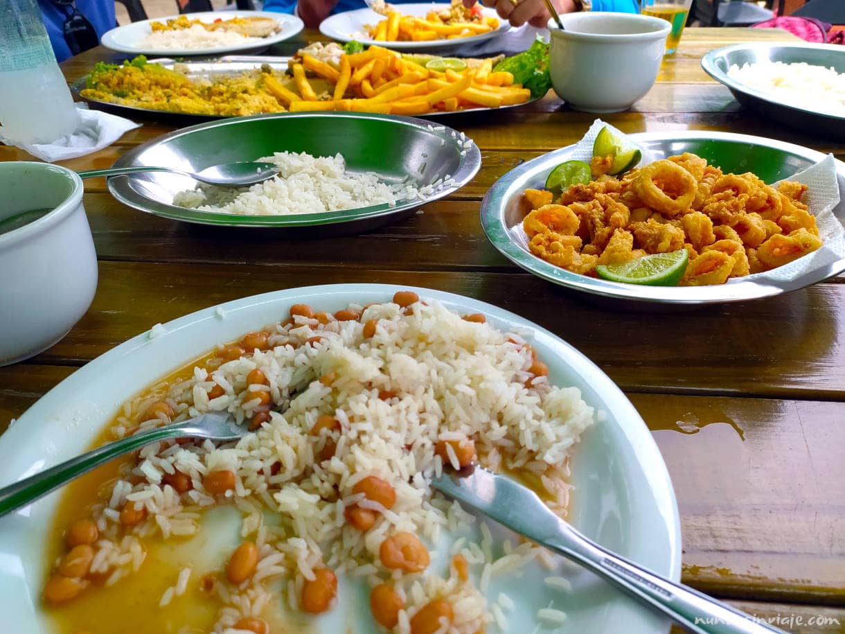 Uno de los restaurantes de Ilhabela