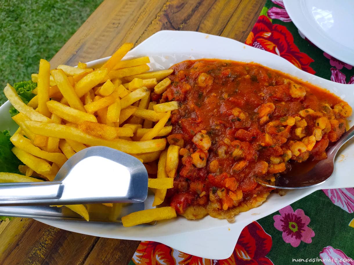 Comida del restaurante Dona Malaguetta