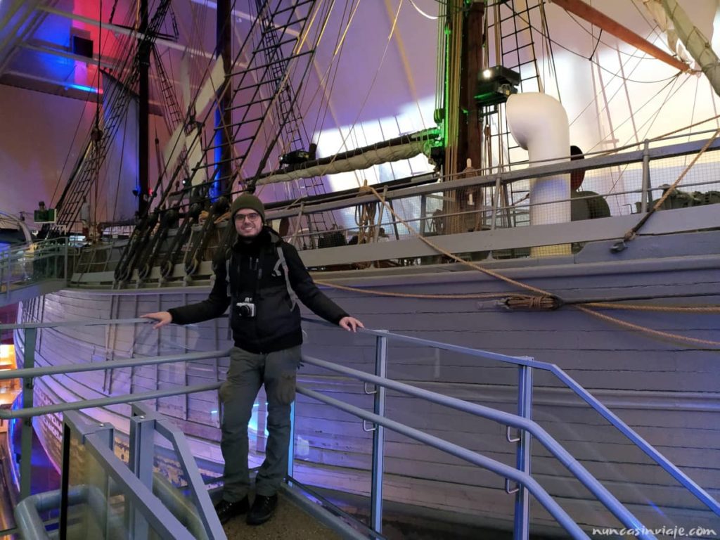 El barco Fram en el museo de Oslo