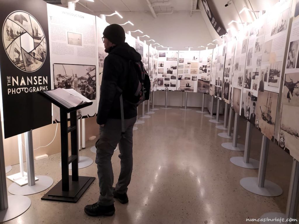 Exposición de fotografías de Nansen en el museo Fram